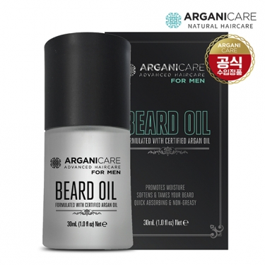 [아르가니케어] 한국 공식판매 남성 비어드오일 30ml