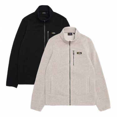 [내셔널지오그래픽] FW 브레디니트 풀집업 자켓 N227MFT540