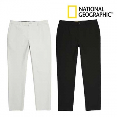 [내셔널지오그래픽] 베이직 슬림핏 스트레치 팬츠 남성 N216MPT110