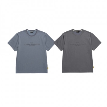 [내셔널지오그래픽] 아스킨 빅로고 반팔 티셔츠 남녀공용 N246UTS220