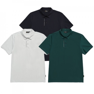 [내셔널지오그래픽] 트리코트 스몰로고 피케티셔츠 남녀공용 N246MPL210