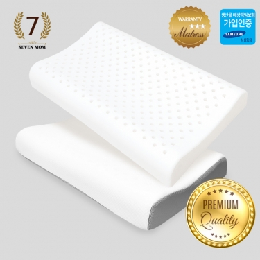 [SEVEN MOM] 천연라텍스 베개 표준형