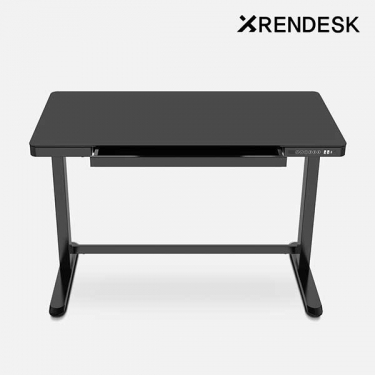 [렌데스크] 스탠업 모션데스크 프리미엄 GS120 + 강화유리 포함