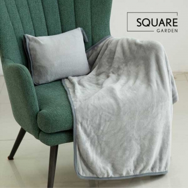 [스퀘어가든] 컴포트 쿠션 담요