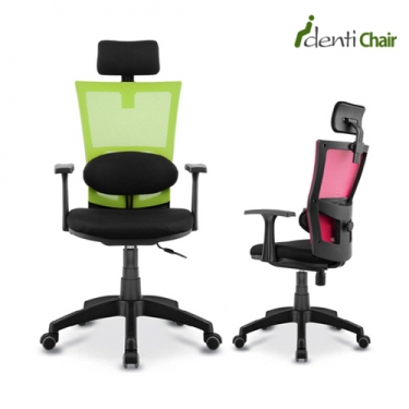 [아이덴티] 3세대 조습군 메쉬요추체 방습.항균소재적용 학생의자 사무용의자