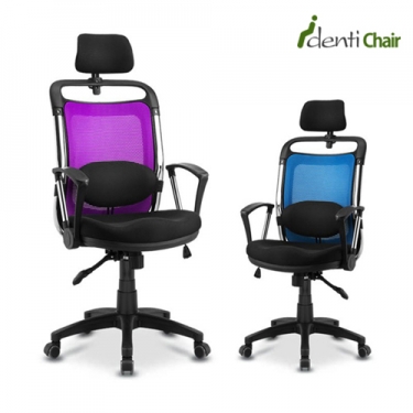 [아이덴티] 리스 메쉬 요추체어 방습.항균소재적용 학생의자 사무용의자