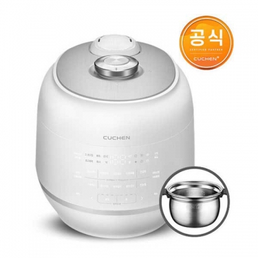 [쿠첸] 김연아 건강 잡곡 마스터플러스 풀스텐 IH 내솥 압력밥솥 6인용 CRT-PWP0612SR