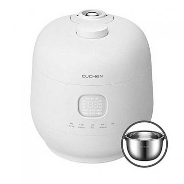 [쿠첸] 김연아 브레인 미니 IH 압력밥솥 3인용 CRT-WS0340TW