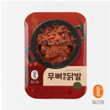 [밀리원] 무뼈매운닭발 160g