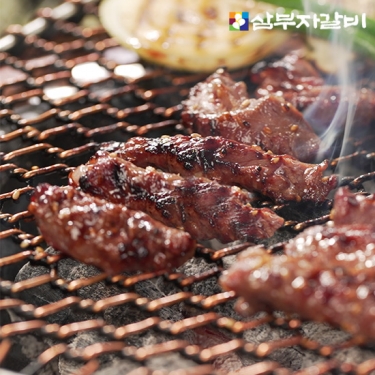 [삼부자갈비] 양념 갈비살 300g x 4팩