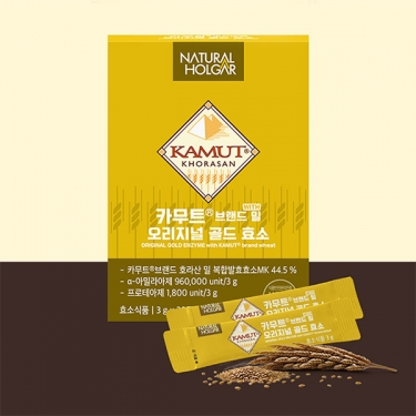[카무트] 홈쇼핑 완판 고역가 보장 오리지널 골드 효소 3g x 30포