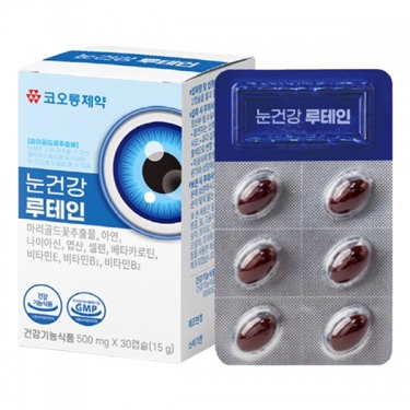 [코오롱제약] 눈건강 루테인 500mg x 30캡슐