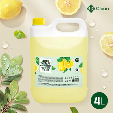 [지오클린] 레몬테라피 주방세제 4L x 2개