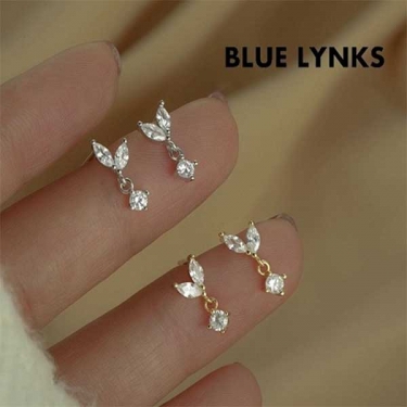 [블루링스] TAH 실버 S925 라인 센터 진주 목걸이 BLM-TAH01