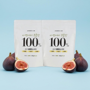 잼민트랩 100% 순수 알룰로스 분말 500g 2개세트