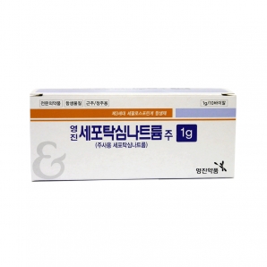 영진세포탁심나트륨주1g(10V)