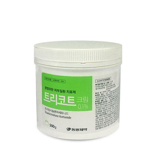 트리코트크림0.1%(500g/1EA)_트리암시놀론아세토니드