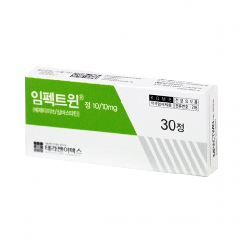임펙트윈정10/10mg(30T)_심바스타틴/에제티미브
