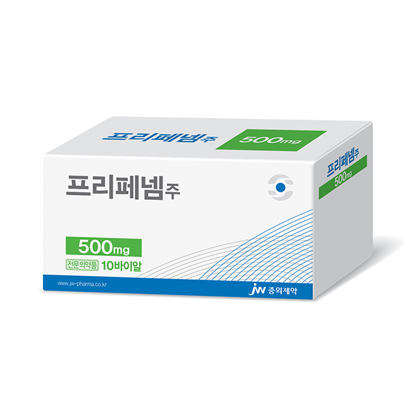 프리페넴주500mg(10V)_실라스타틴나트륨/이미페넴수화물