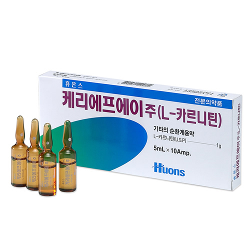 휴온스케리에프에이주(5ml*25A)_엘카르니틴(L-카르니틴)