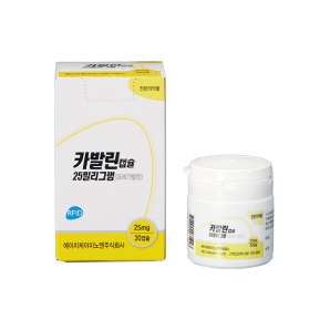 카발린캡슐25mg(30C)_프레가발린