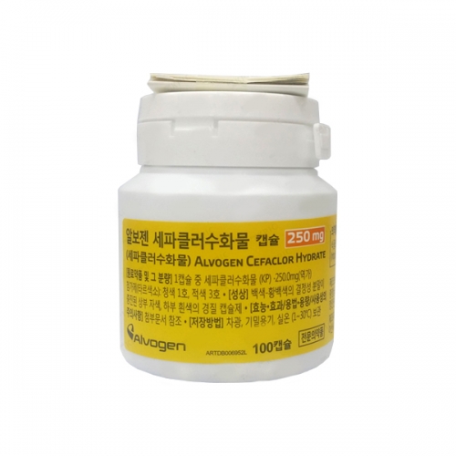 알보젠세파클러수화물캡슐250mg(100C)