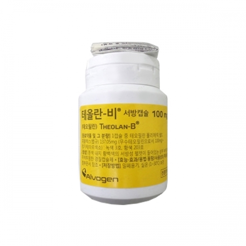 테올란비서방캡슐100mg(30C)_테오필린폴리메릭쉘드콤플렉스