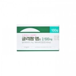 글리팜엠정2/500mg(30T)_글리메피리드/메트포르민염산염