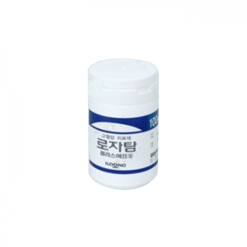 로자탐플러스에프정100mg(30T)_로사르탄칼륨/히드로클로로티아지드