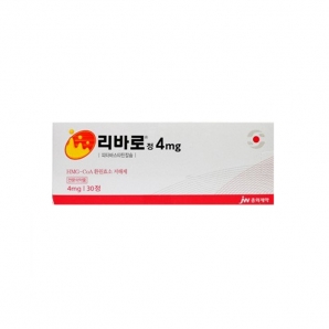 리바로정4mg(30T)_피타바스타틴칼슘수화물