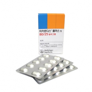 미카르디스플러스정80/12.5mg(30T)