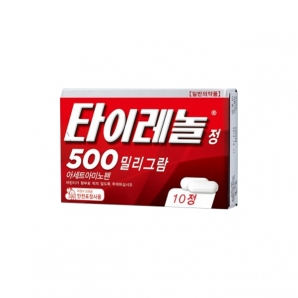 타이레놀정500mg(10T)_아세트아미노펜