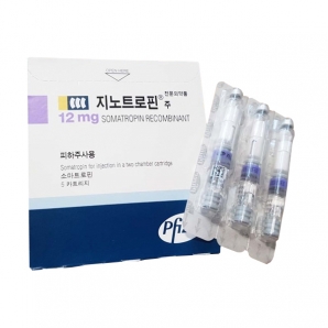 [냉장/생물]지노트로핀주12mg(5pen)_소마트로핀(성장주사)