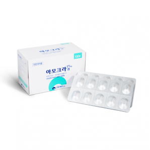 아모크라정375mg(100T)_묽은클라불란산칼륨/아목시실린수화물