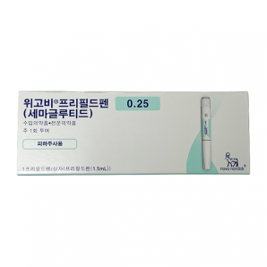 [생물/냉장]위고비프리필드펜0.25mg(1.5mL*1pen)_세마글루티드