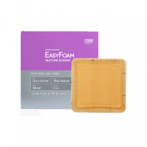 시지바이오 이지폼 실리콘보더 드레싱 습윤 밴드 12.5x12.5cm (20개입, BOX)