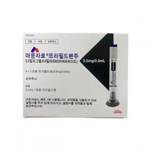 [냉장]마운자로프리필드펜주2.5mg(0.5ml*4pen)_터제파타이드