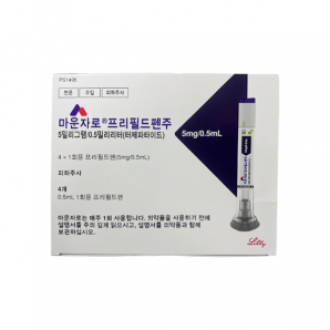 [냉장]마운자로프리필드펜주5mg(0.5ml*4pen)_터제파타이드