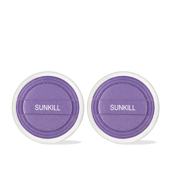 내추럴 100 더마 썬킬 미네랄 쿠션 리필퍼프 2개 세트