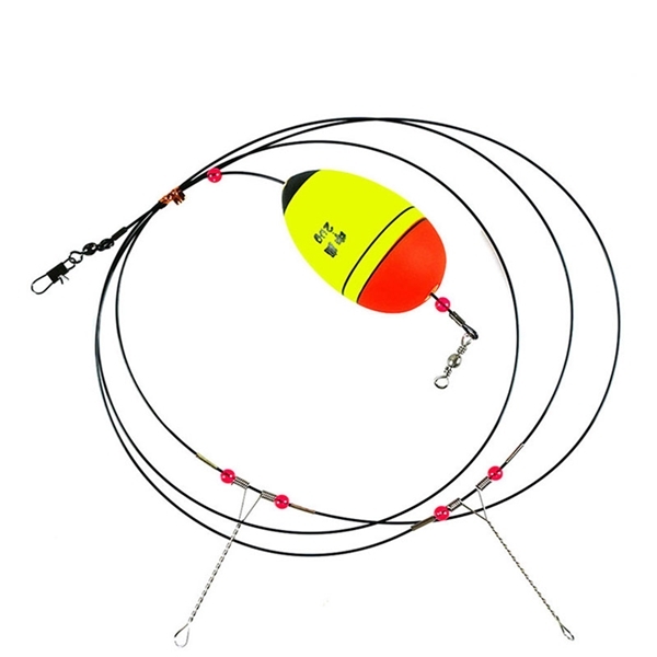 국산 EVA찌 2단 유동 천평 채비 우럭 고등어 잡어 낚시