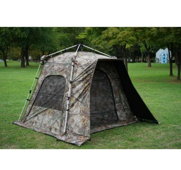 리얼프레임 오토 익스텐션 벙커텐트 낚시텐트 낚시용 전문가용 자동