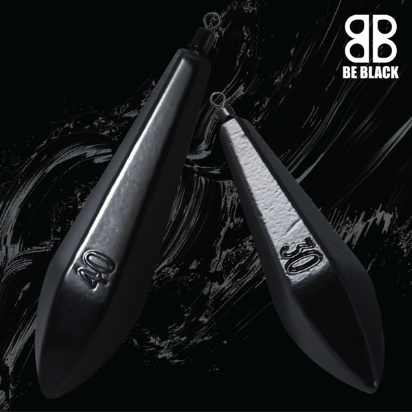 비블랙 육각형 블랙 무광추 바다봉돌 바다무게추