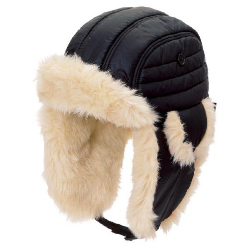 몽벨 엑셀로프트 플라이트 캡 BLACK (JBEXWUCW071) / 귀마개 겨울 모자
