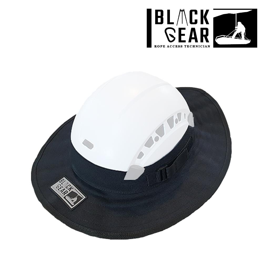 블랙기어 헬멧 쉐이드 / 헬멧용 모자 등산용 산업용 4개 랜턴걸이