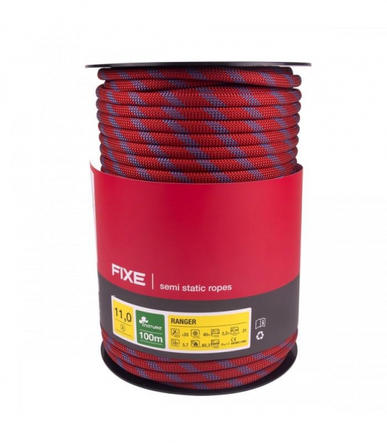 픽세로카 세미 스태틱 로프 SemiStatic Rope RANGER 11mm Red 200m