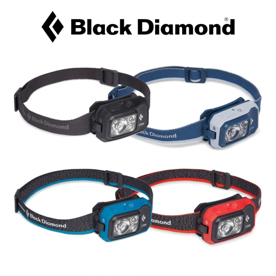블랙다이아몬드 스톰 450 루멘 헤드램프 BD620671 / 충전식 LED 헤드랜턴