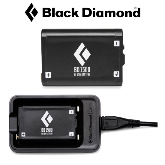 블랙다이아몬드 / BD 1500 배터리&차져 BD620679 리튬이온 베터리 헤드랜턴