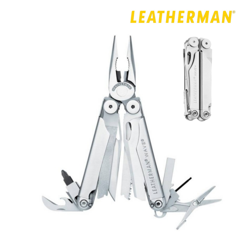 레더맨 WAVE PLUS SILVER 웨이브 플러스 실버 / 18가지 멀티툴 파우치 포함