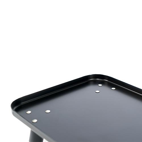 노스피크 트레이 테이블 블랙 (TRAY TABLE BLACK) 캠핑 테이블 2개 1세트