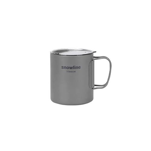 스노우라인 티타늄 더블월 머그컵 300ml (뚜껑포함) MUG CUP 300ML